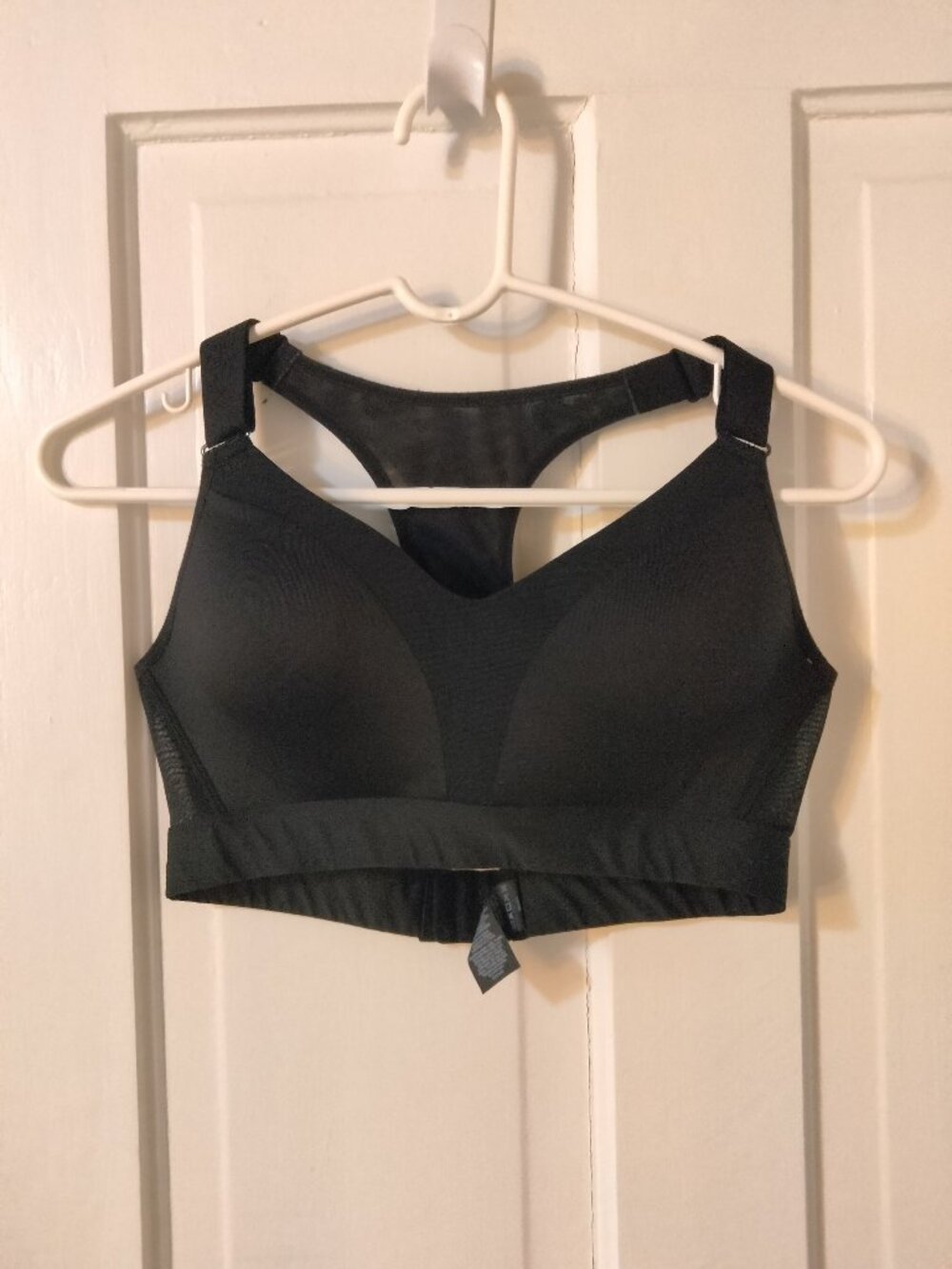 High Impact, Hook and Eye Closure, Spyder Active Sports Bra, Mesh Crossover Back